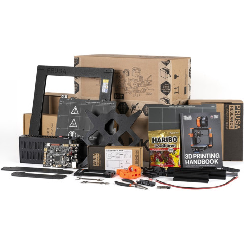 Принтер 3D Prusa MK4S KIT (FDM 1.75mm 250x210x220mm USB Wi-Fi NFC чорний) DIY kit