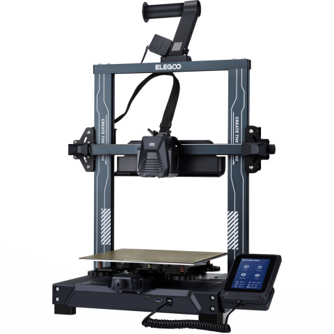 Принтер 3D ELEGOO Neptune 4 Pro (FDM 1.75 mm 0.4 mm 225x225x265 mm WLAN USB сірий)