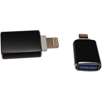 Перехідник OTG Lightning -> USB 3.0 AF Black