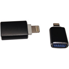Перехідник OTG Lightning -> USB 3.0 AF Black