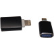 Перехідник OTG Lightning -> USB 3.0 AF Black