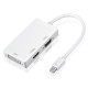 Перехідник mini DisplayPort M -> HDMI/VGA/DVI (24+5), FHD 1080p