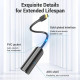 Перехідник USB 3.1 Type-C -> Ethernet RJ45 1000Mb Gigabit Vention чорний