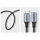Перехідник Lightning -> 3.5 mm 10cm Headphone Jack Adapter Model US211 UGREEN Сірий