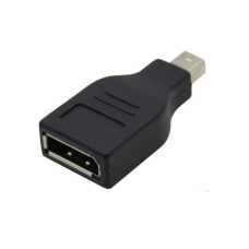 Перехідник mini DisplayPort M -> DisplayPort F, чорний