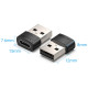 Перехідник USB 2.0 AМ -> USB Type-C (F) PVC Vention чорний