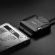 Перехідник USB 3.0 Type-A -> SATA III (F) + DC Adapter, CR108 UGREEN чорний