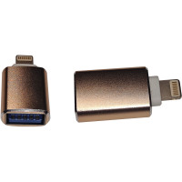 Перехідник OTG Lightning -> USB 3.0 AF Gold