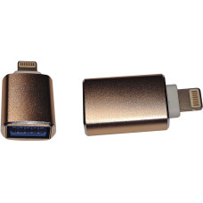 Перехідник OTG Lightning -> USB 3.0 AF Gold