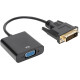 Перехідник DVI 25M -> VGA 15F HDTV 1080p