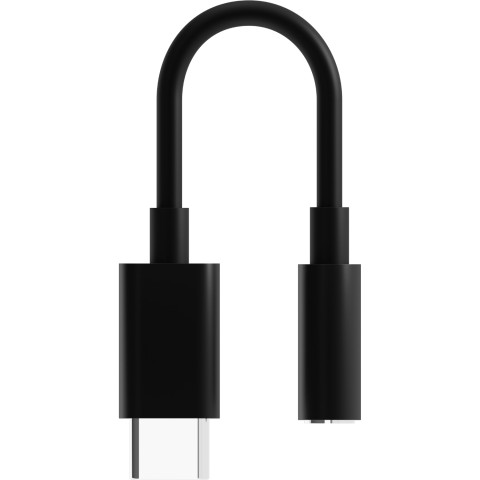 Перехідник USB-C -> аудіо Jack 3.5мм, чорний Defender
