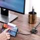Перехідник USB 2.0 Type-C -> HDMI+VGA (HDMI 1.4b) CM303 Ugreen чорний
