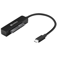 Перехідник USB 3.1 Type-С -> SATA III (F), Gen.2 Sandberg чорний