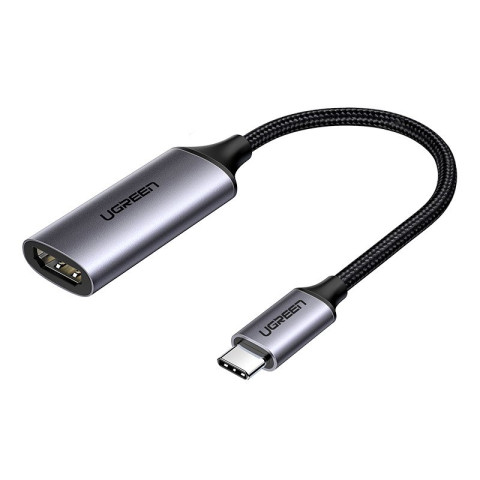 Перехідник USB 2.0 Type C -> HDMI V2.0 4K@60Hz 10 См CM297 UGREEN Сірий