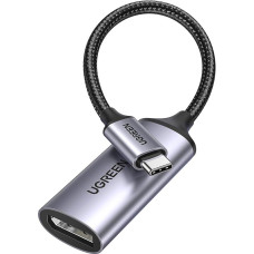 Перехідник USB Type-C -> DisplayPort Thunderbolt 4 8K 60HZ CM654 Ugreen сірий