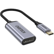 Перехідник USB 3.1 Type-C -> Displayport F 4K 60Hz Choetech cірий