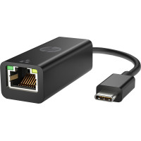 Перехідник USB 3.0 Type-C -> Ethernet RJ45 HP чорний