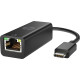 Перехідник USB 3.0 Type-C -> Ethernet RJ45 HP чорний