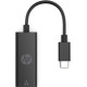 Перехідник USB 3.0 Type-C -> Ethernet RJ45 HP чорний