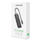 Перехідник USB 2.0 Type-C -> VGA V1.2 /HDMI V2.0b/DP V1.2a CM260 UGREEN Чорний