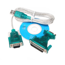 Перехідник USB 2.0 Type-A -> COM+LPT DB9/DB25M 1.0m