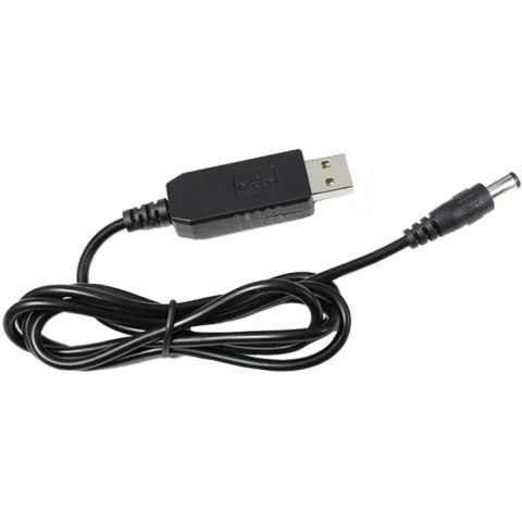 Перехідник живлення для роутера USB -> DC5.5*2.1, з 5в -> 12в, довжина 1,0 м