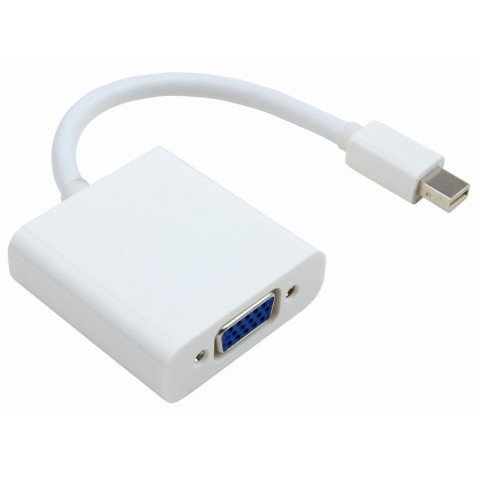 Перехідник mini DisplayPort M -> VGA F білий