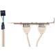 Планка на задню панель ПК, PinHeader -> USB 2.0, 2 порти, 0.25м