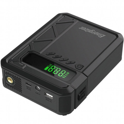 Автомобільний Jump Starter 10000mAh 37W USB-C,USB-A, 160 PSI, ліхтар 2W Energizer