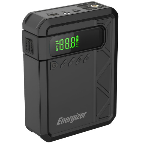 Автомобільний Jump Starter 10000mAh 37W USB-C,USB-A, 160 PSI, ліхтар 2W Energizer