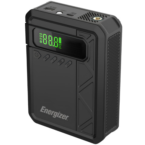 Автомобільний Jump Starter 10000mAh 37W USB-C,USB-A, 160 PSI, ліхтар 2W Energizer
