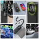 Автомобільний портативний компресор Wozinsky WPEP-8000 150 PSI, Power Bank 8000 мАг, Black