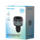 Автомобільний FM-трансміттер Vention PD 54W 3-Port USB (C+A+A) LED/USB Flash/Bluetooth, вольтметр