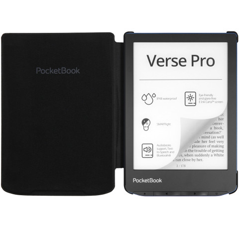 Обкладинка PocketBook 6", Verse(PB619/629/634), Shell cover, чорна