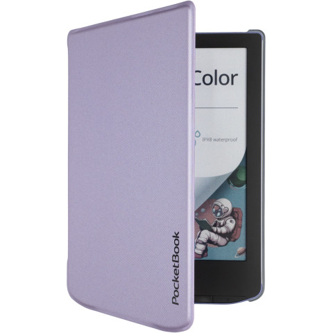 Обкладинка PocketBook 6", Verse(PB619/629/634), Shell Transparent Light cover, фіолетова