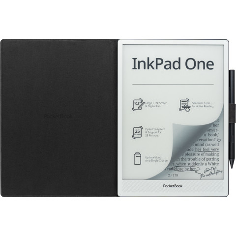 Обкладинка PocketBook 10.3", InkPAd One(PB1030), Magnetic folio cover, чорна