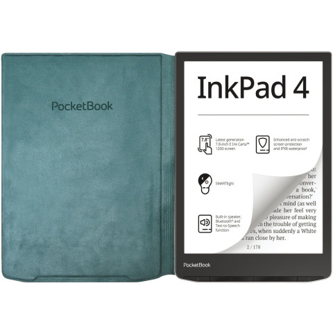 Обкладинка PocketBook 7.8", InkPad(PB743), Flip cover, темно зелена