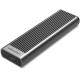 Зовнішня кишеня для SSD M.2 (NVME) M-key USB Type-C 3.2 10Gbps Heat Sink Aluminum сіра Vention