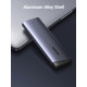 Зовнішня кишеня Ugreen CM767 USB 3.2 Gen 2 M.2 NVMe 10 Гбіт/с Сіра