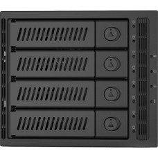 Бекплейн Chieftec CMR-3141SAS 3x5.25" -> 4x3.5" HDDs Hot-Swap Metal