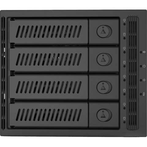 Бекплейн Chieftec CMR-3141SAS 3x5.25" -> 4x3.5" HDDs Hot-Swap Metal