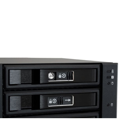 Бекплейн Chieftec CBP-3141SAS 3x5.25" -> 4x3.5" HDDs Hot-Swap Aluminium
