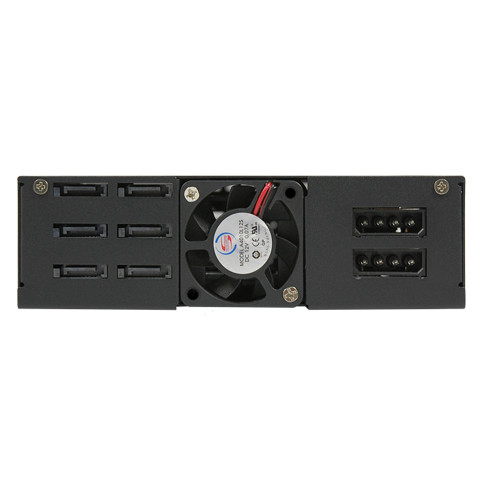 Бекплейн Chieftec CMR-625 1x5.25" -> 6x2.5" HDDs Hot-Swap Metal
