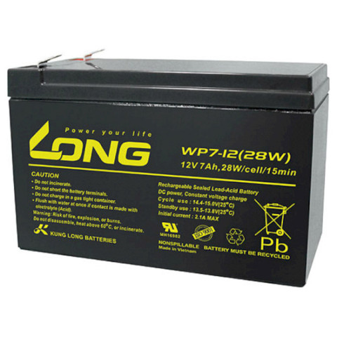 Акумуляторна батарея Long 12V, 7.0 Ah, WP7-12