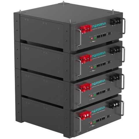 Акумуляторна батарея Marsriva MR-LFP5.12-LRT, LiFePO4 Battery,51.2V/100Ah, Brand new REPT cell, Grad