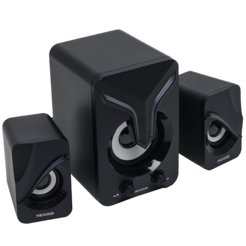 Акустична система 2.1 MICROLAB U-270 11W, USB, LED, чорна