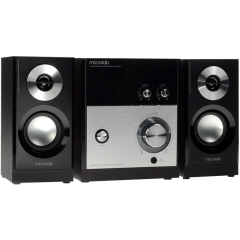 Акустична система 2.1 Microlab M-880, чорна з срібним