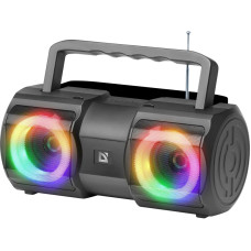 Акустична система Defender 1.0 Beatbox 20Вт, Light/BT/MIC/FM/USB/TF