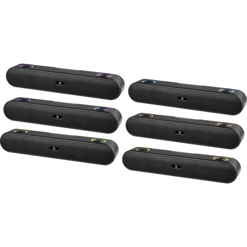 Акустична система 1.0 Defender Саундбар Z9 16Вт, Bluetooth/FM/USB/TF/AUX, LED чорна
