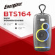 Акустична система 1.0 Energizer 16Вт Bluetooth 5.2/MicroSD/USB/AUX/FM/TWS, IPX65, чорна
